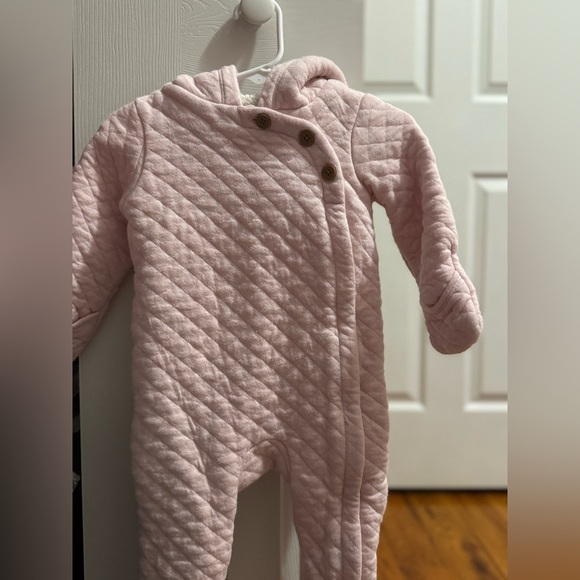 Carter's Pink Quilted Footie One Piece - Picture 6 of 11